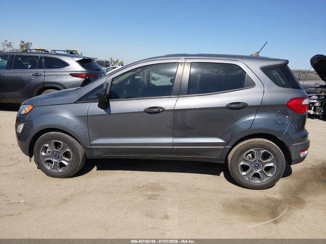 2021 Ford Ecosport S მანქანა იყიდება აუქციონზე, vin: MAJ3S2FE4MC452615, აუქციონის ნომერი: 45745748