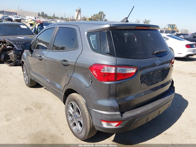 2021 Ford Ecosport S მანქანა იყიდება აუქციონზე, vin: MAJ3S2FE4MC452615, აუქციონის ნომერი: 45745748