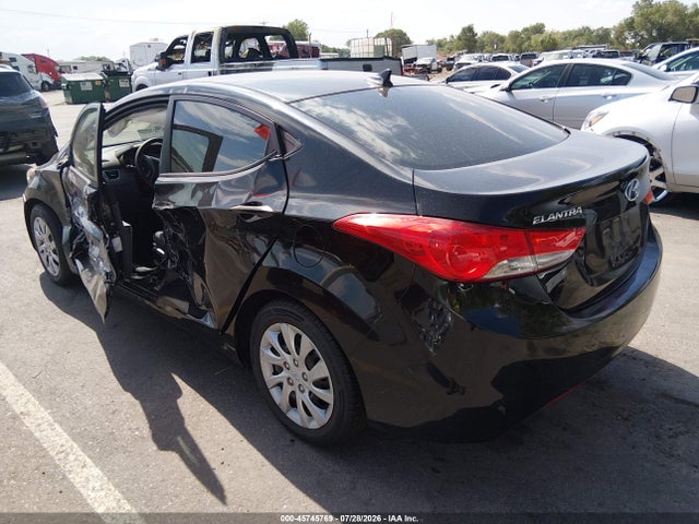 2011 Hyundai Elantra Gls მანქანა იყიდება აუქციონზე, vin: 5NPDH4AE1BH013504, აუქციონის ნომერი: 45745769
