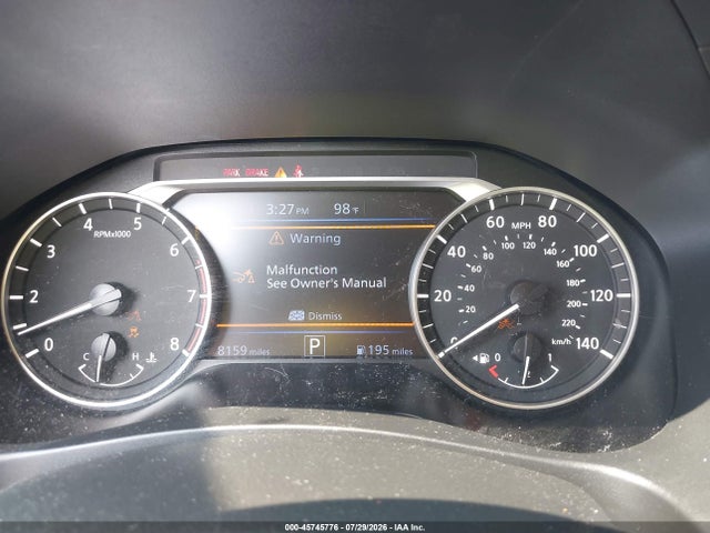 2025 Nissan Altima Sv Awd მანქანა იყიდება აუქციონზე, vin: 1N4BL4DWXSN420270, აუქციონის ნომერი: 45745776