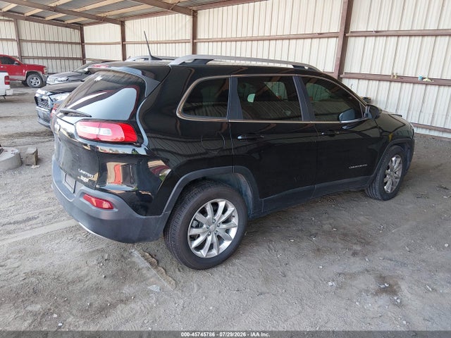 2017 Jeep Cherokee Limited მანქანა იყიდება აუქციონზე, vin: 1C4PJMDB4HW665250, აუქციონის ნომერი: 45745786