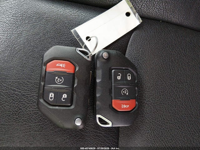 45745829 :رقم المزاد ، 1C4HJXFG6KW609509 vin ، 2019 Jeep Wrangler Unlimited Rubicon 4x4 مزاد بيع