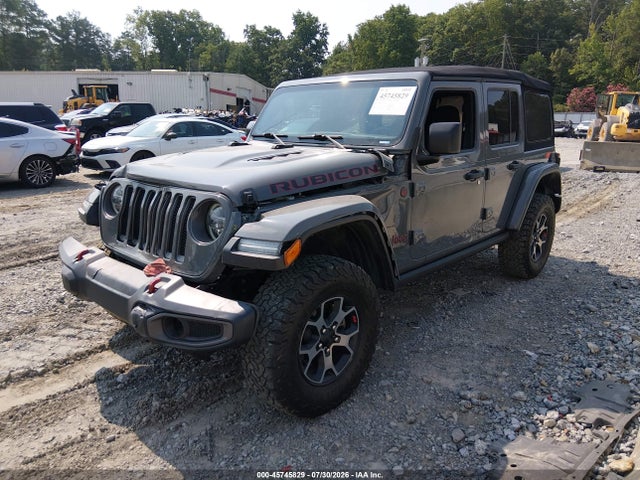45745829 :رقم المزاد ، 1C4HJXFG6KW609509 vin ، 2019 Jeep Wrangler Unlimited Rubicon 4x4 مزاد بيع