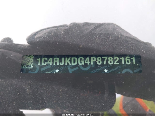 45745846 :رقم المزاد ، 1C4RJKDG4P8782161 vin ، 2023 Jeep Grand Cherokee L Overland 4x4 مزاد بيع