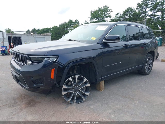 45745846 :رقم المزاد ، 1C4RJKDG4P8782161 vin ، 2023 Jeep Grand Cherokee L Overland 4x4 مزاد بيع