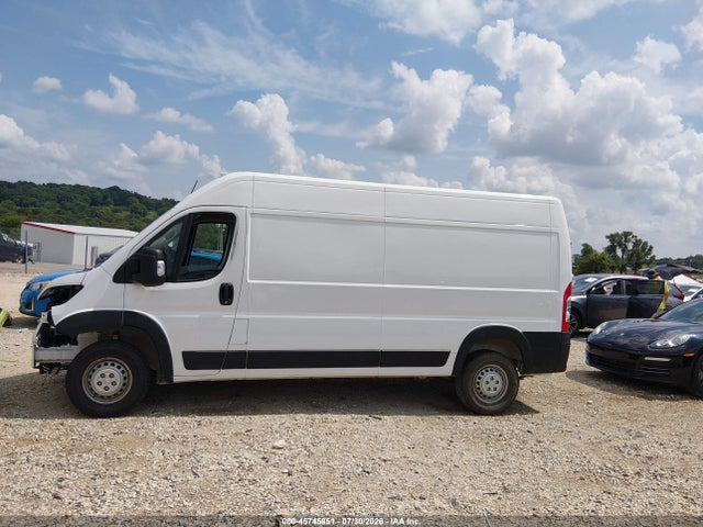 45745851 :رقم المزاد ، 3C6MRVHG8SE548528 vin ، 2025 Ram Promaster 3500 Tradesman High Roof 159 Wb W/pass Seat مزاد بيع
