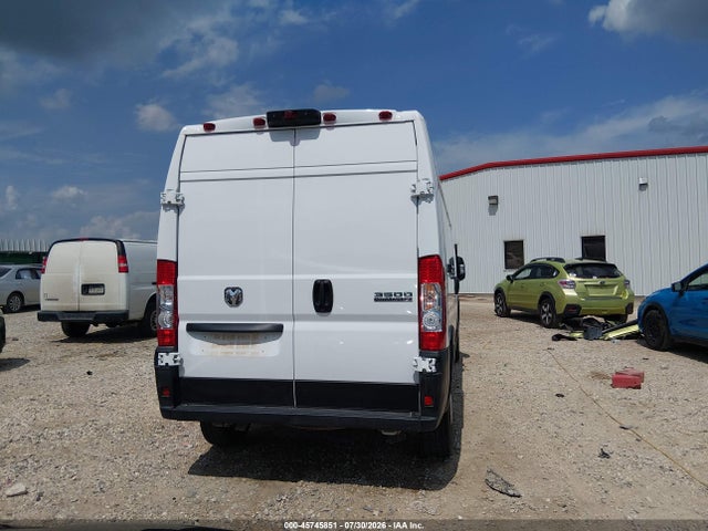 45745851 :رقم المزاد ، 3C6MRVHG8SE548528 vin ، 2025 Ram Promaster 3500 Tradesman High Roof 159 Wb W/pass Seat مزاد بيع