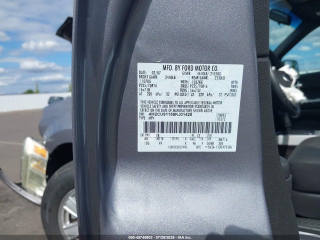 Продажа на аукционе авто 2008 Mercury Mariner V6, vin: 4M2CU91158KJ01428, номер лота: 45745902