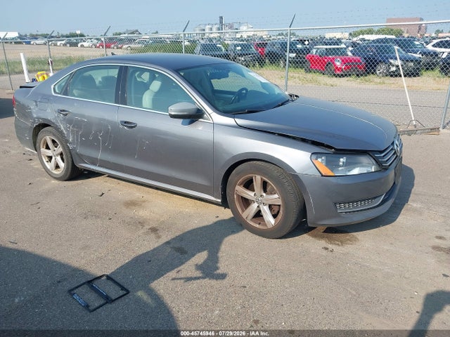 45745946 :رقم المزاد ، 1VWBH7A30CC047905 vin ، 2012 Volkswagen Passat 2.5l Se مزاد بيع
