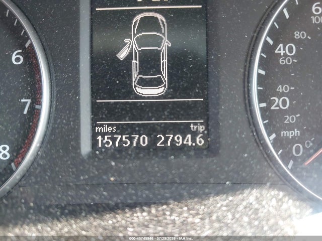 45745946 :رقم المزاد ، 1VWBH7A30CC047905 vin ، 2012 Volkswagen Passat 2.5l Se مزاد بيع