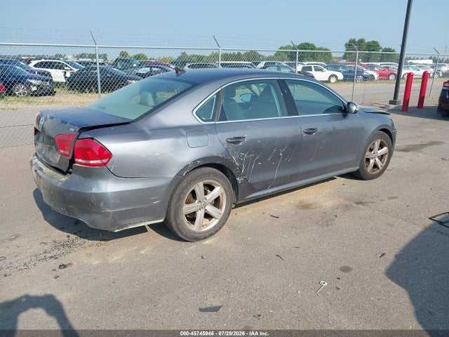 45745946 :رقم المزاد ، 1VWBH7A30CC047905 vin ، 2012 Volkswagen Passat 2.5l Se مزاد بيع