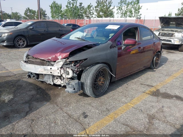 Honda Civic Lx 2014 19XFB2F55EE262047 Image 2