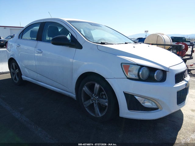 Chevrolet Sonic Rs Auto 2015 1G1JG5SB5F4154418 головне зображення