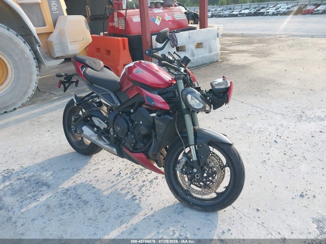 45746076 :رقم المزاد ، SMTA614K0RTBU4751 vin ، 2024 Triumph Motorcycle Street Triple 765 Rs مزاد بيع