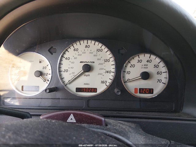 Aukcja sprzedaży 2000 Mercedes-benz Ml 55 Amg, vin: 4JGAB74E6YA203960, numer aukcji: 45746091