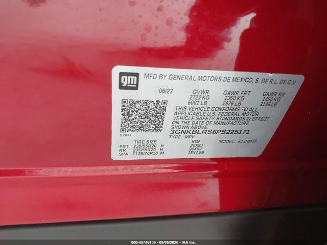 Chevrolet Blazer Awd Premier 2023 3GNKBLRS6PS225171 Image 9