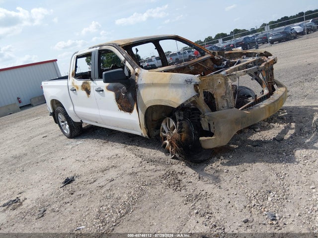 Aukcja sprzedaży 2022 Chevrolet Silverado 1500 Ltd 4wd  Short Bed Custom, vin: 1GCPYBEK0NZ225129, numer aukcji: 45746112