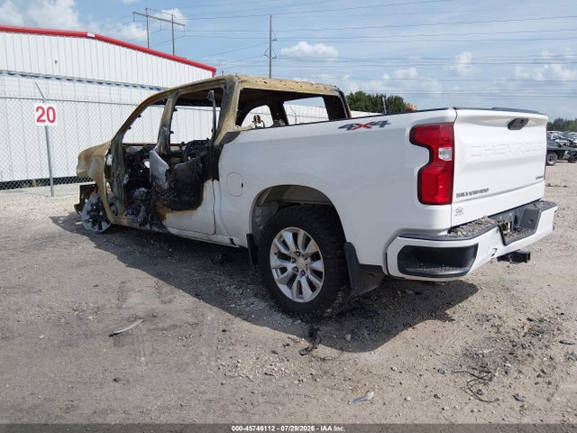 2022 Chevrolet Silverado 1500 Ltd 4wd  Short Bed Custom მანქანა იყიდება აუქციონზე, vin: 1GCPYBEK0NZ225129, აუქციონის ნომერი: 45746112
