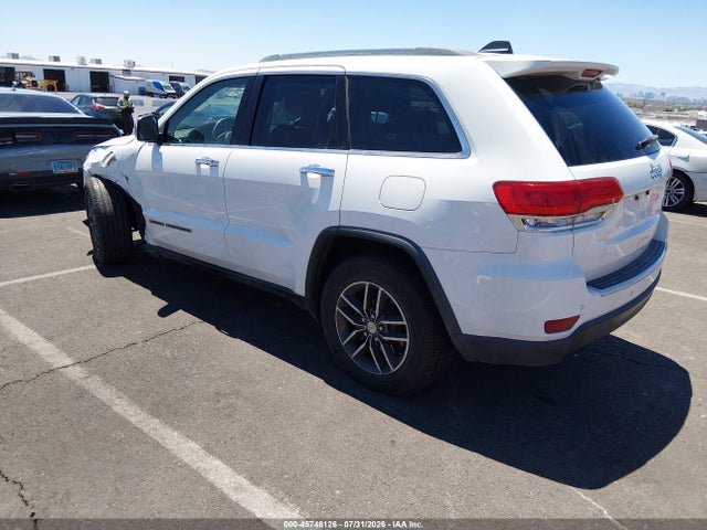 Продаж на аукціоні авто 2018 Jeep Grand Cherokee Limited 4x2, vin: 1C4RJEBG2JC130907, номер лоту: 45746126