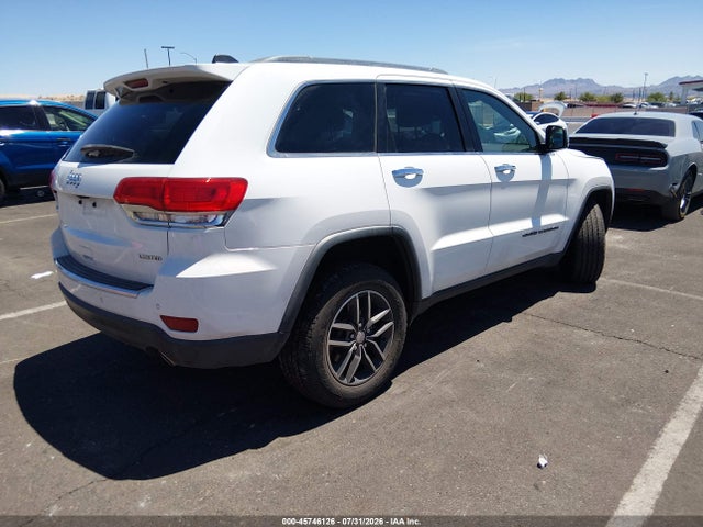 Продаж на аукціоні авто 2018 Jeep Grand Cherokee Limited 4x2, vin: 1C4RJEBG2JC130907, номер лоту: 45746126