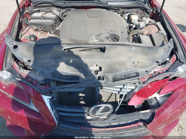Продаж на аукціоні авто 2015 Lexus Is 250, vin: JTHBF1D29F5046963, номер лоту: 45746131