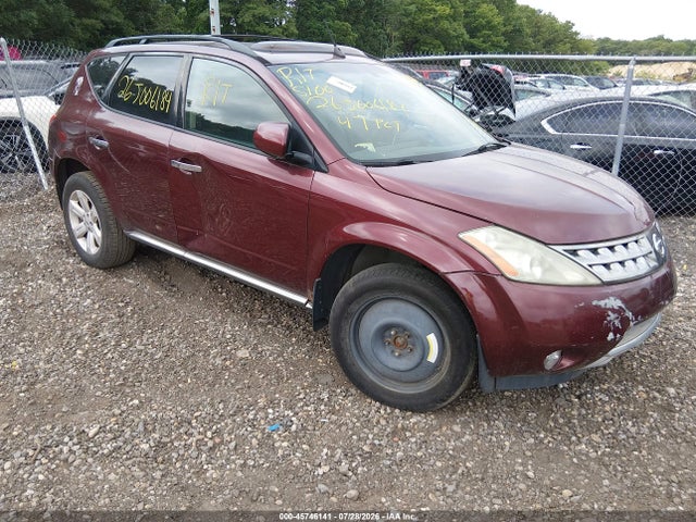Aukcja sprzedaży 2006 Nissan Murano Sl, vin: JN8AZ08W56W538562, numer aukcji: 45746141