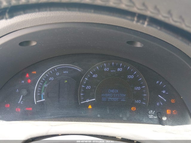 45746158 :رقم المزاد ، 4T1BB3EK0AU123219 vin ، 2010 Toyota Camry Hybrid مزاد بيع
