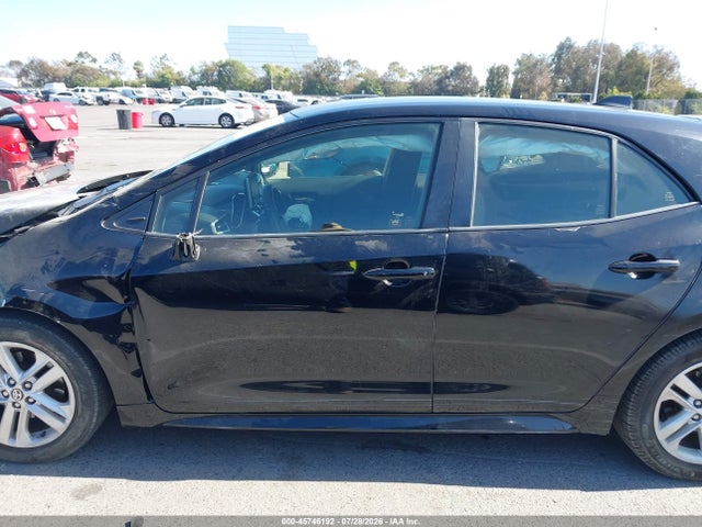 JTNK4RBE5K3037309 Toyota COROLLA SE