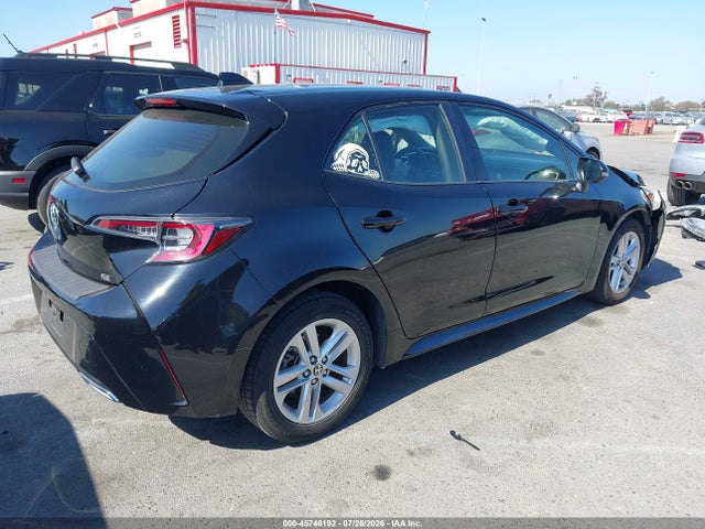 JTNK4RBE5K3037309 Toyota COROLLA SE