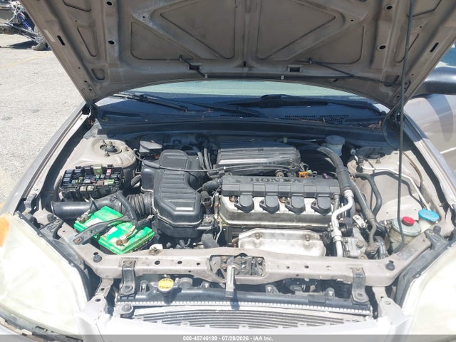 2002 Honda Civic Lx მანქანა იყიდება აუქციონზე, vin: 2HGES16532H565271, აუქციონის ნომერი: 45746199