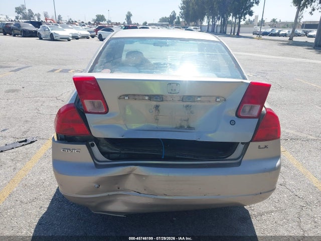 2002 Honda Civic Lx მანქანა იყიდება აუქციონზე, vin: 2HGES16532H565271, აუქციონის ნომერი: 45746199