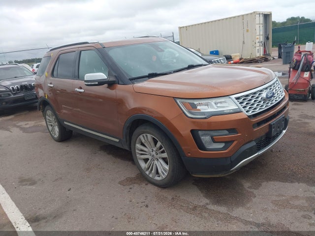 Продаж на аукціоні авто 2017 Ford Explorer Platinum, vin: 1FM5K8HT6HGC11148, номер лоту: 45746211