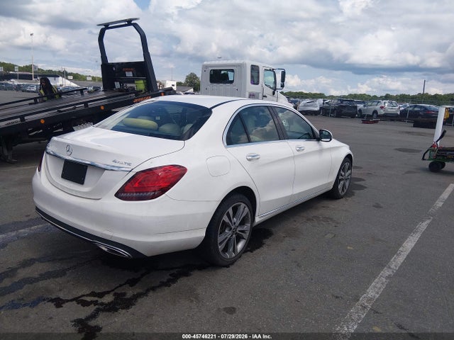 45746221 :رقم المزاد ، WDDWF8EB3LR526548 vin ، 2020 Mercedes-benz C 300 4matic مزاد بيع