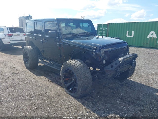 45746243 :رقم المزاد ، 1C4HJWEG9JL900694 vin ، 2018 Jeep Wrangler Jk Unlimited Sahara مزاد بيع