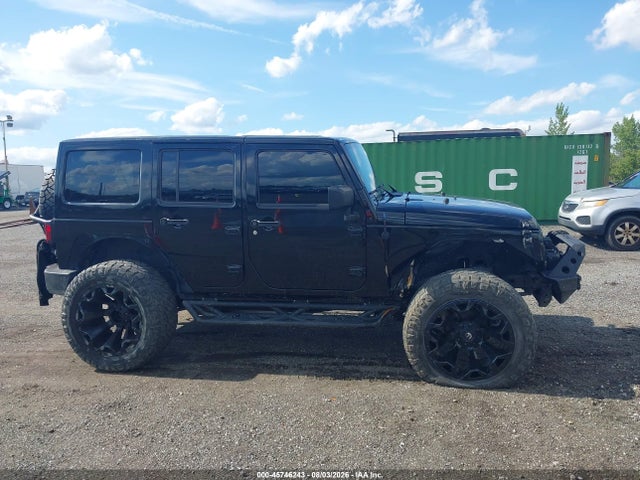 45746243 :رقم المزاد ، 1C4HJWEG9JL900694 vin ، 2018 Jeep Wrangler Jk Unlimited Sahara مزاد بيع