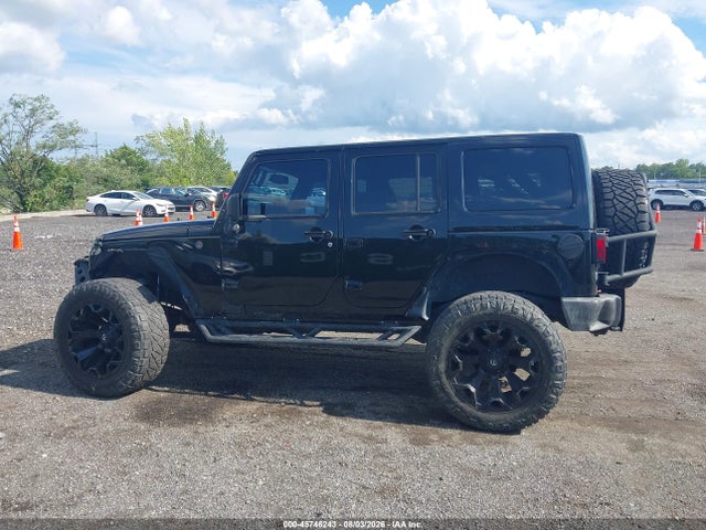 45746243 :رقم المزاد ، 1C4HJWEG9JL900694 vin ، 2018 Jeep Wrangler Jk Unlimited Sahara مزاد بيع