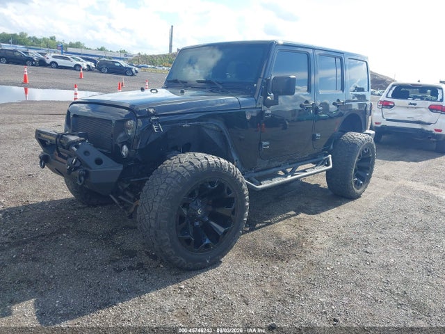 45746243 :رقم المزاد ، 1C4HJWEG9JL900694 vin ، 2018 Jeep Wrangler Jk Unlimited Sahara مزاد بيع