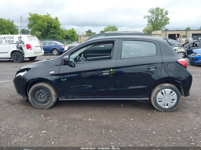 2024 Mitsubishi Mirage Es/le მანქანა იყიდება აუქციონზე, vin: ML32AUHJ4RH019890, აუქციონის ნომერი: 45746337