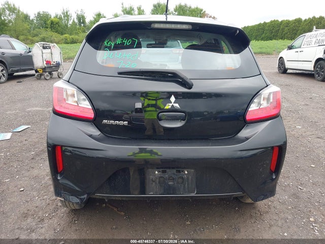 2024 Mitsubishi Mirage Es/le მანქანა იყიდება აუქციონზე, vin: ML32AUHJ4RH019890, აუქციონის ნომერი: 45746337
