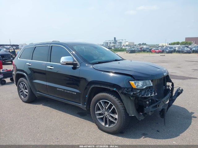 45746378 :رقم المزاد ، 1C4RJFBG7JC425815 vin ، 2018 Jeep Grand Cherokee Limited 4x4 مزاد بيع