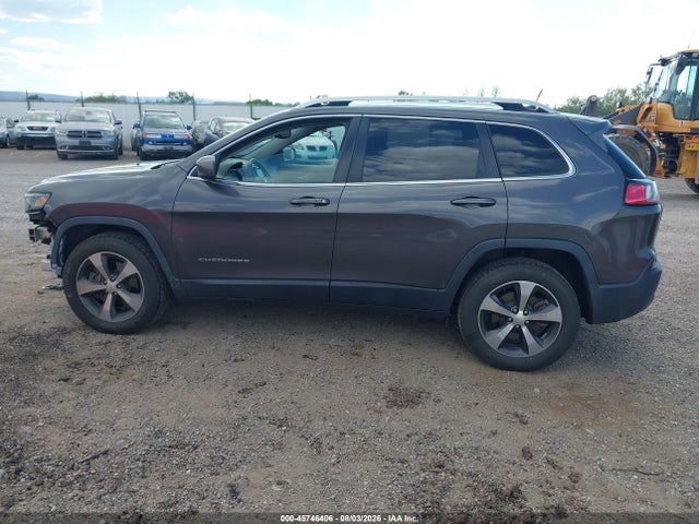 Продаж на аукціоні авто 2019 Jeep Cherokee Limited 4x4, vin: 1C4PJMDN5KD229245, номер лоту: 45746406