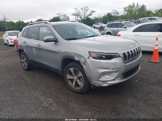2019 Jeep Cherokee Limited 4x4 მანქანა იყიდება აუქციონზე, vin: 1C4PJMDX9KD393597, აუქციონის ნომერი: 45746461