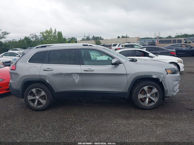 2019 Jeep Cherokee Limited 4x4 მანქანა იყიდება აუქციონზე, vin: 1C4PJMDX9KD393597, აუქციონის ნომერი: 45746461