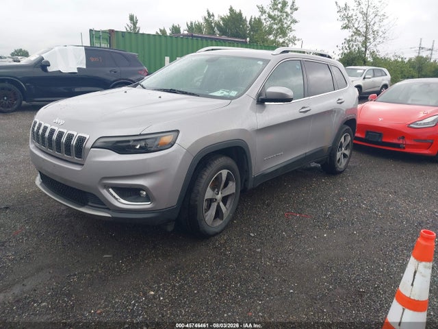 2019 Jeep Cherokee Limited 4x4 მანქანა იყიდება აუქციონზე, vin: 1C4PJMDX9KD393597, აუქციონის ნომერი: 45746461