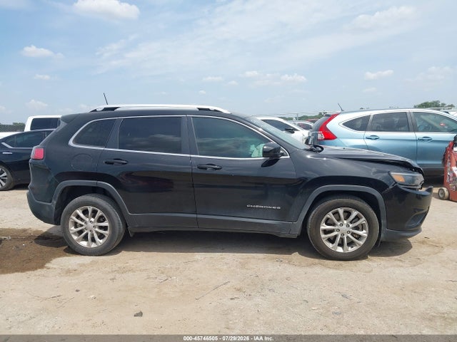 2019 Jeep Cherokee Latitude Fwd მანქანა იყიდება აუქციონზე, vin: 1C4PJLCB4KD203348, აუქციონის ნომერი: 45746505