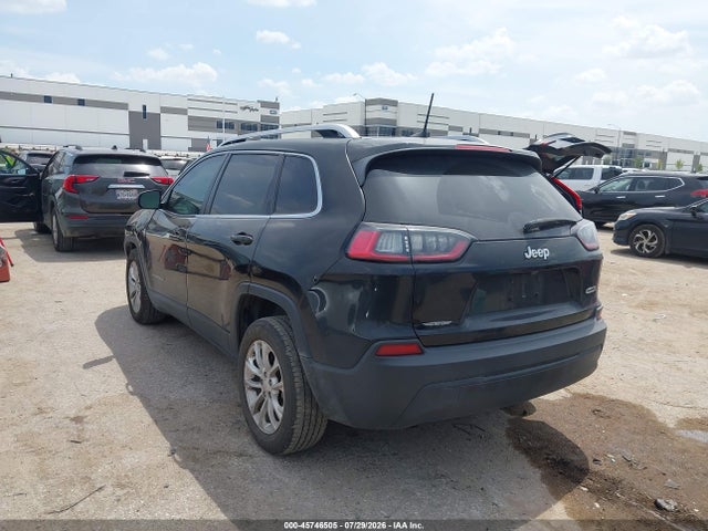 2019 Jeep Cherokee Latitude Fwd მანქანა იყიდება აუქციონზე, vin: 1C4PJLCB4KD203348, აუქციონის ნომერი: 45746505