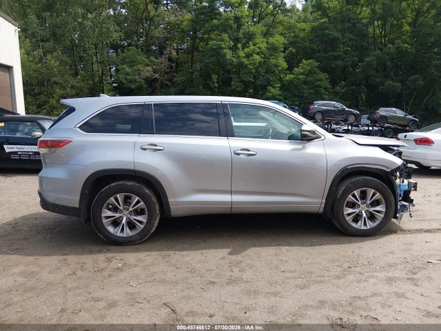 2015 Toyota Highlander Le Plus V6 მანქანა იყიდება აუქციონზე, vin: 5TDBKRFH7FS127290, აუქციონის ნომერი: 45746512
