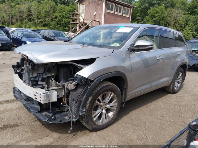 2015 Toyota Highlander Le Plus V6 მანქანა იყიდება აუქციონზე, vin: 5TDBKRFH7FS127290, აუქციონის ნომერი: 45746512