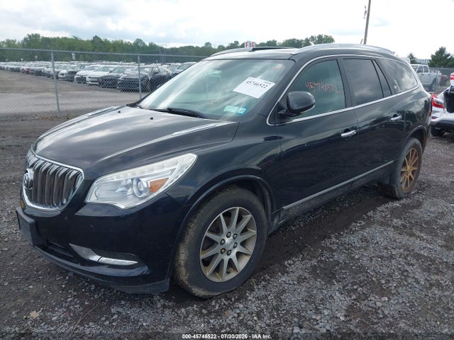 45746522 :رقم المزاد ، 5GAKVBKDXFJ141748 vin ، 2015 Buick Enclave Leather مزاد بيع