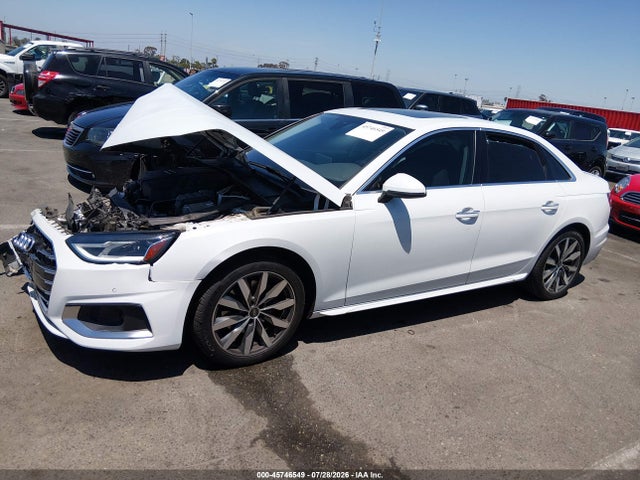 45746549 :رقم المزاد ، WAUABAF49MA035521 vin ، 2021 Audi A4 Premium 40 Tfsi Quattro S Tronic مزاد بيع